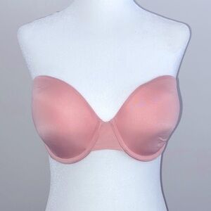 Victoria’s Secret strapless nude/pink bra